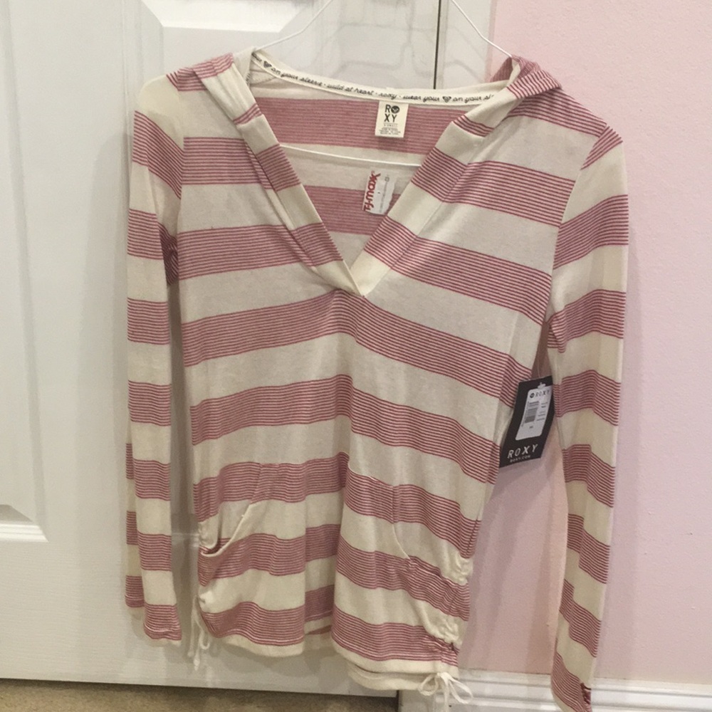 Roxy NWT Hooded Long Sleeve